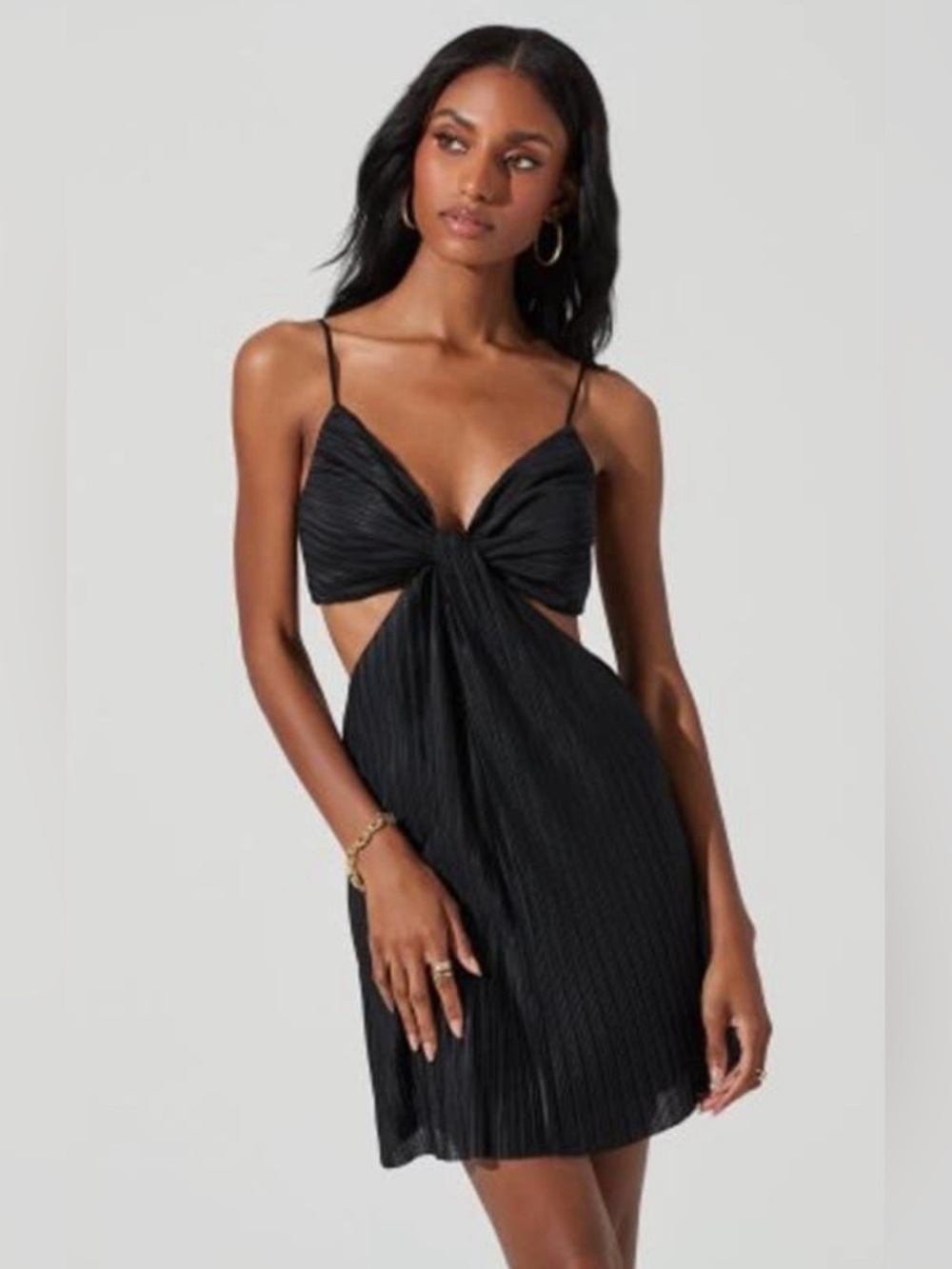 ASTR the Label Black Mini Dress